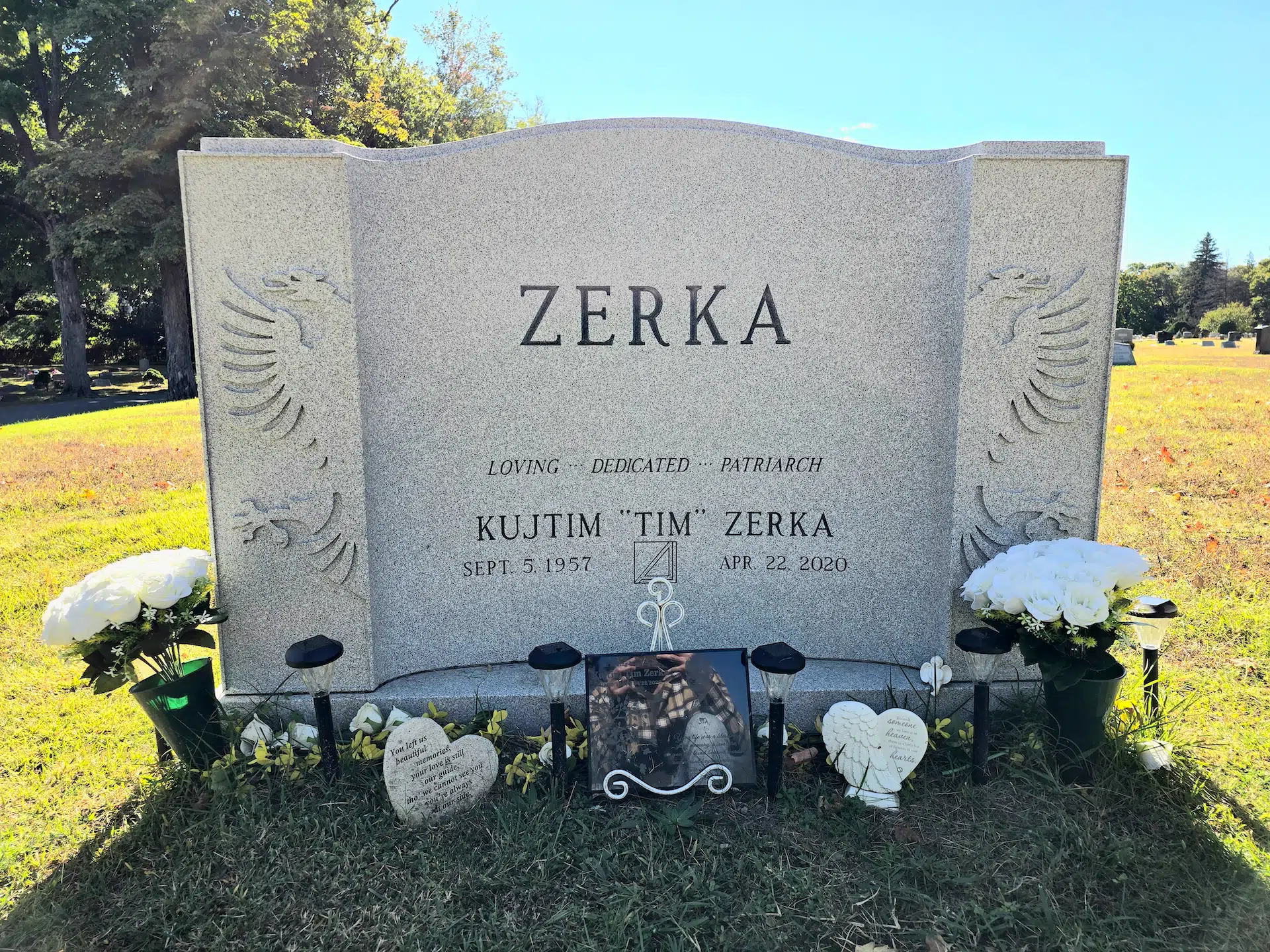 Granite Headstone (local) hand-carved by NJ Headstone Store in NJ — image 4